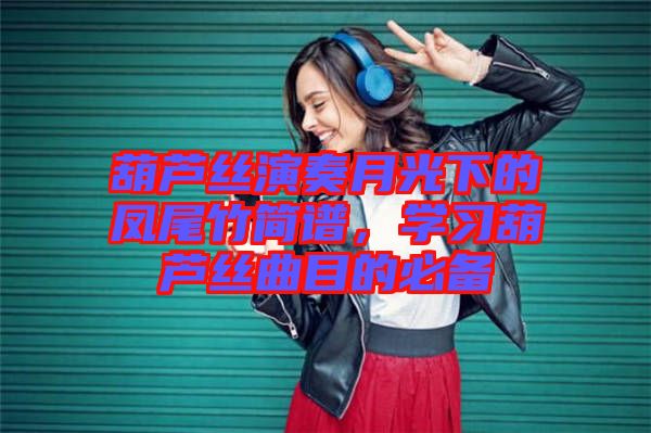 葫蘆絲演奏月光下的鳳尾竹簡譜，學習葫蘆絲曲目的必備