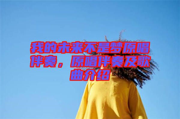 我的未來(lái)不是夢(mèng)原唱伴奏，原唱伴奏及歌曲介紹