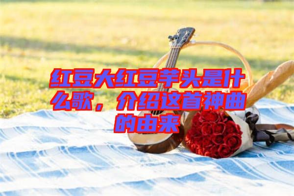 紅豆大紅豆芋頭是什么歌，介紹這首神曲的由來(lái)
