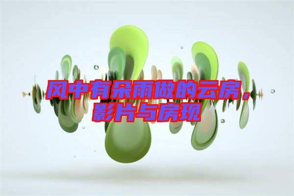 風(fēng)中有朵雨做的云房，影片與房現(xiàn)