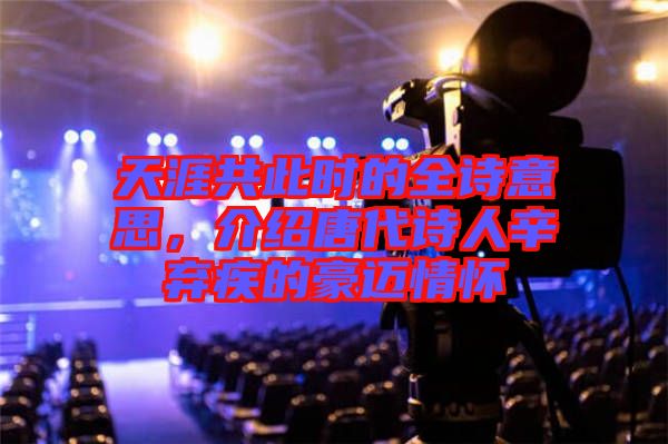 天涯共此時(shí)的全詩(shī)意思，介紹唐代詩(shī)人辛棄疾的豪邁情懷