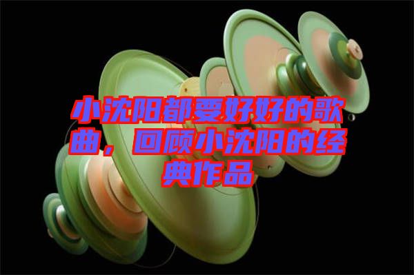 小沈陽都要好好的歌曲，回顧小沈陽的經(jīng)典作品