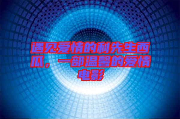 遇見(jiàn)愛(ài)情的利先生西瓜，一部溫馨的愛(ài)情電影