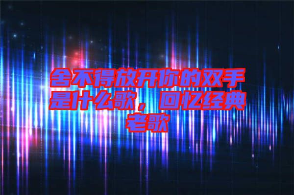 舍不得放開你的雙手是什么歌，回憶經(jīng)典老歌