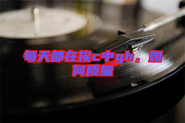每天都在挨c中g(shù)h，如何質(zhì)量