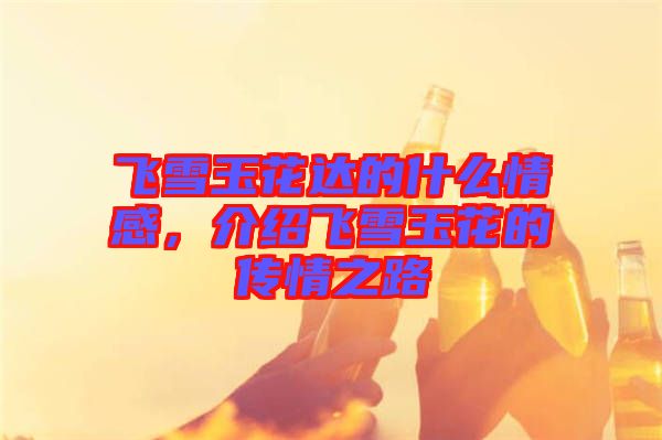 飛雪玉花達的什么情感，介紹飛雪玉花的傳情之路