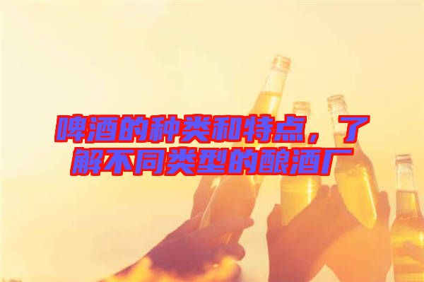 啤酒的種類和特點(diǎn)，了解不同類型的釀酒廠