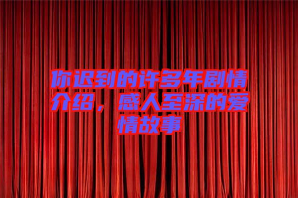 你遲到的許多年劇情介紹，感人至深的愛情故事