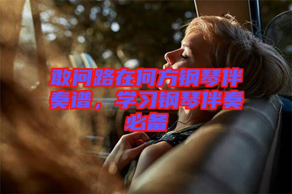敢問(wèn)路在何方鋼琴伴奏譜，學(xué)習(xí)鋼琴伴奏必備