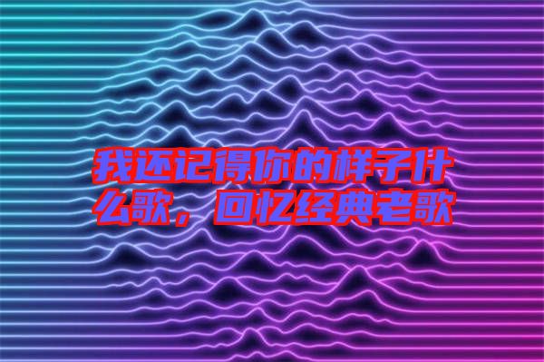 我還記得你的樣子什么歌，回憶經(jīng)典老歌
