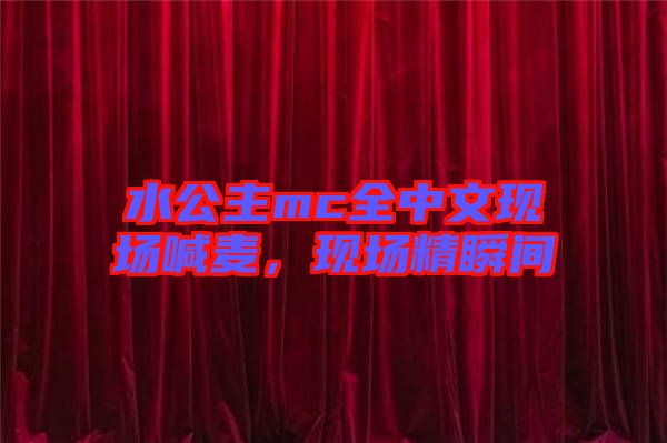 水公主mc全中文現(xiàn)場(chǎng)喊麥，現(xiàn)場(chǎng)精瞬間