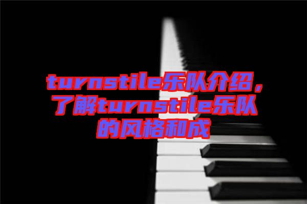 turnstile樂隊(duì)介紹，了解turnstile樂隊(duì)的風(fēng)格和成