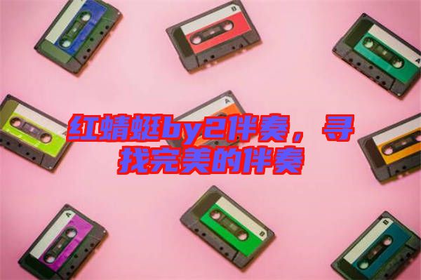 紅蜻蜓by2伴奏，尋找完美的伴奏