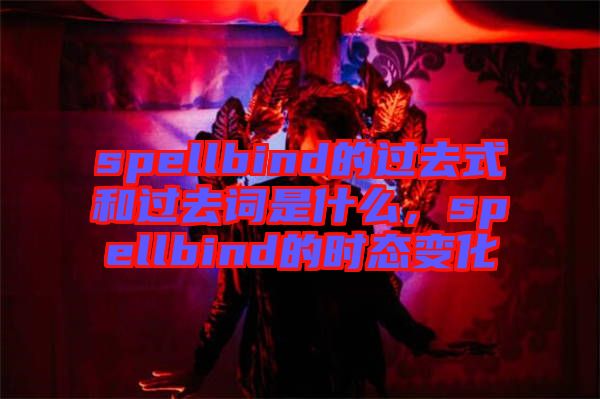 spellbind的過去式和過去詞是什么，spellbind的時態(tài)變化