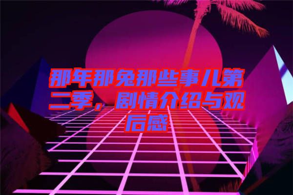 那年那兔那些事兒第二季，劇情介紹與觀后感
