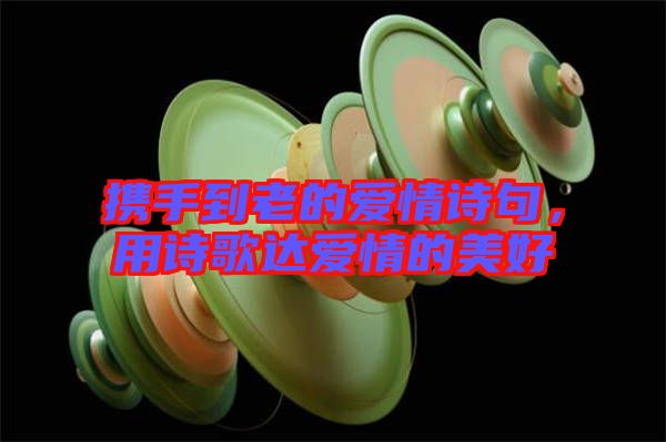攜手到老的愛情詩句，用詩歌達(dá)愛情的美好