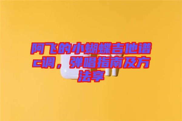 阿飛的小蝴蝶吉他譜c調(diào)，彈唱指南及方法享