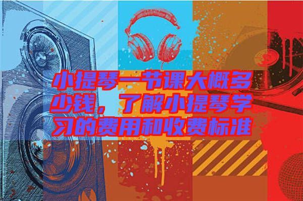 小提琴一節(jié)課大概多少錢，了解小提琴學(xué)習(xí)的費用和收費標(biāo)準(zhǔn)