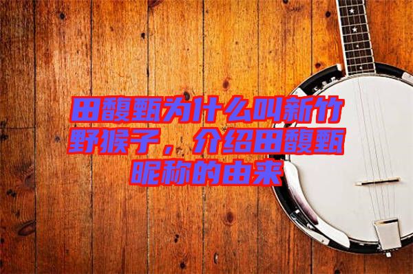 田馥甄為什么叫新竹野猴子，介紹田馥甄昵稱的由來(lái)