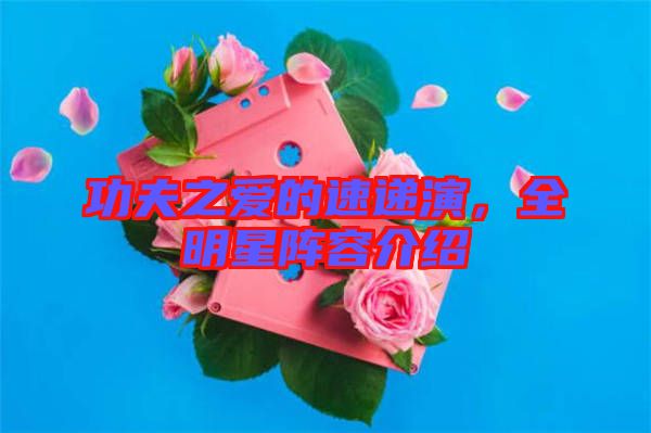 功夫之愛(ài)的速遞演，全明星陣容介紹