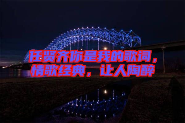 任賢齊你是我的歌詞，情歌經(jīng)典，讓人陶醉