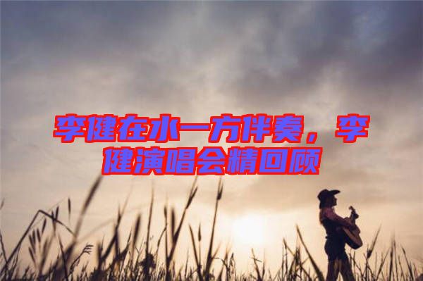 李健在水一方伴奏，李健演唱會(huì)精回顧
