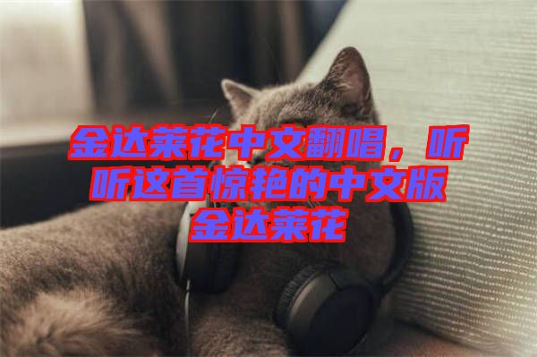 金達萊花中文翻唱，聽聽這首驚艷的中文版金達萊花