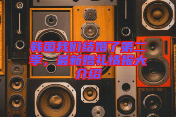 韓國(guó)我們結(jié)婚了第二季，最新婚禮情報(bào)大介紹