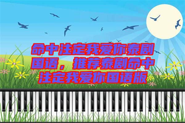 命中注定我愛你泰劇國語，推薦泰劇命中注定我愛你國語版