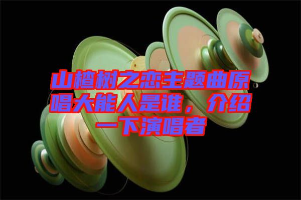 山楂樹之戀主題曲原唱大能人是誰，介紹一下演唱者