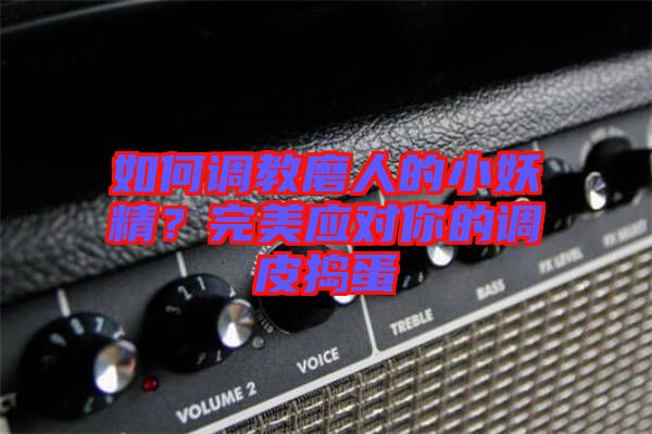 如何調(diào)教磨人的小妖精？完美應(yīng)對(duì)你的調(diào)皮搗蛋