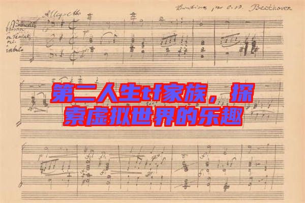 第二人生tf家族，探索虛擬世界的樂(lè)趣
