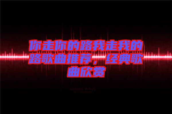 你走你的路我走我的路歌曲推薦，經(jīng)典歌曲欣賞