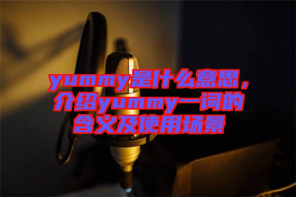 yummy是什么意思，介紹yummy一詞的含義及使用場景