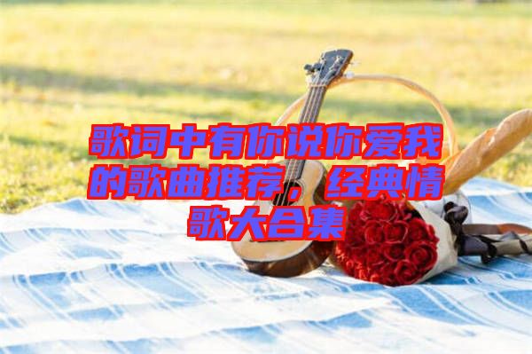 歌詞中有你說你愛我的歌曲推薦，經(jīng)典情歌大合集