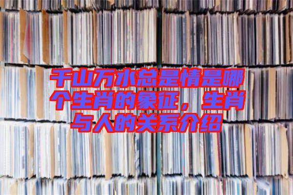 千山萬(wàn)水總是情是哪個(gè)生肖的象征，生肖與人的關(guān)系介紹