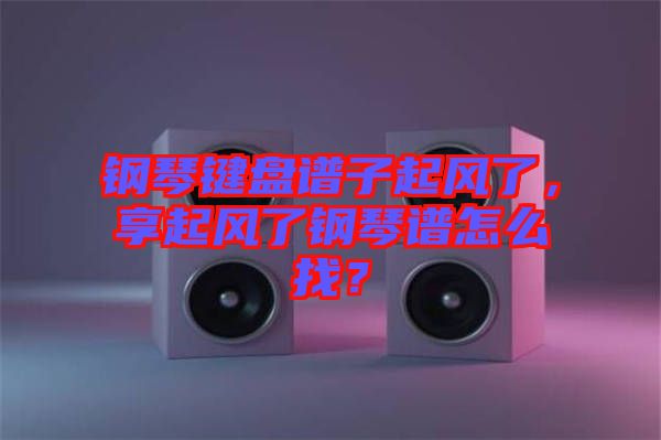 鋼琴鍵盤譜子起風(fēng)了，享起風(fēng)了鋼琴譜怎么找？