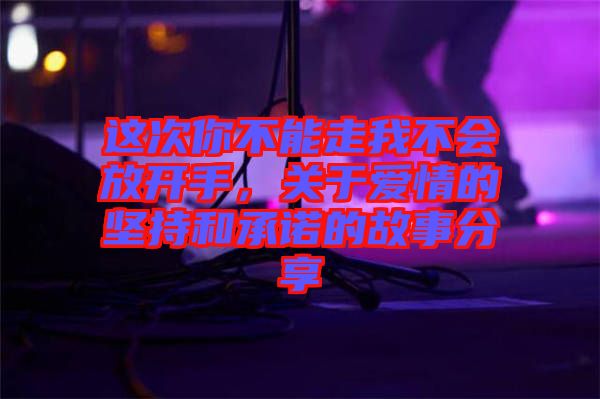 這次你不能走我不會放開手，關(guān)于愛情的堅(jiān)持和承諾的故事分享