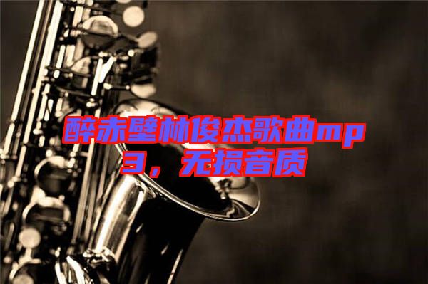 醉赤壁林俊杰歌曲mp3，無(wú)損音質(zhì)